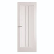 Dordogne White Smooth Moulded Clear Glazed Door     Starting from: £230 (Fit and Supply) inc: Hinges, Handles and latch ( lock +£25