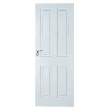 Thruxton White Grained 4 Panel Moulded Door   Starting from: £140 (Fit and Supply) inc: Hinges, Handles and latch ( lock +£25)