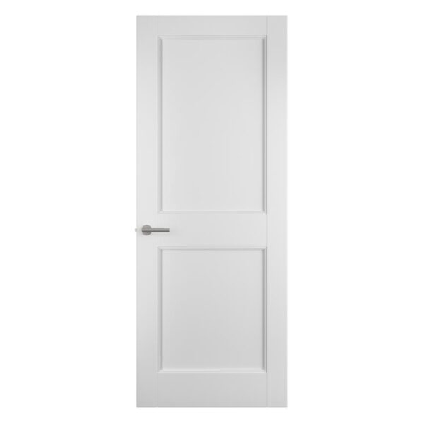 Elmbridge White Primed 2 Panel Door     Starting from: £ 230 (Fit and Supply) inc: Hinges, Handles and latch (lock +£25 )